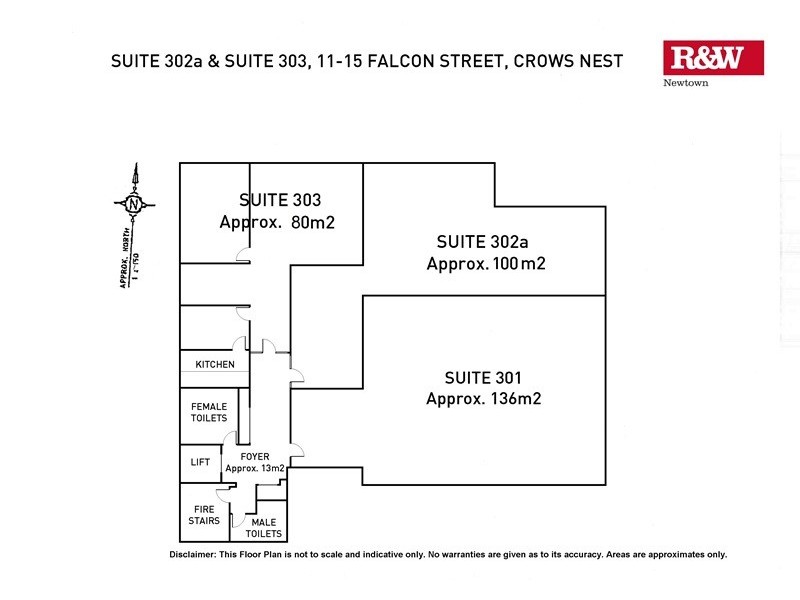 Suite303/11-15 Falcon Street, Crows Nest NSW 2065 Floorplan