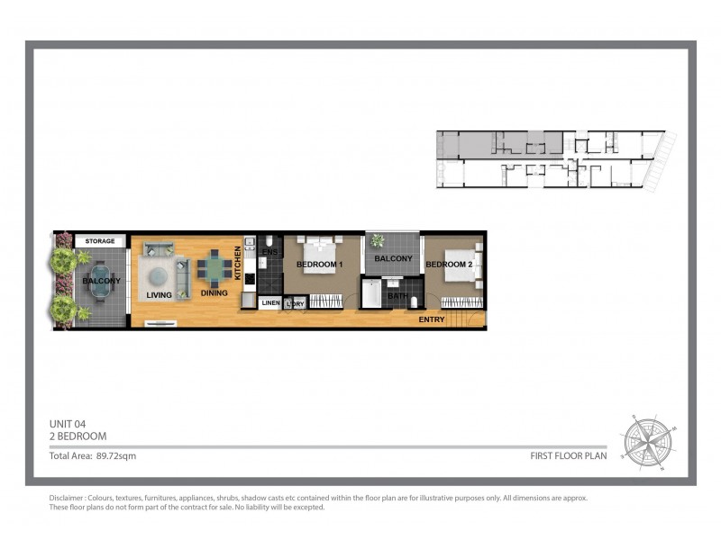 4/411 Illawarra Road, Marrickville NSW 2204 Floorplan