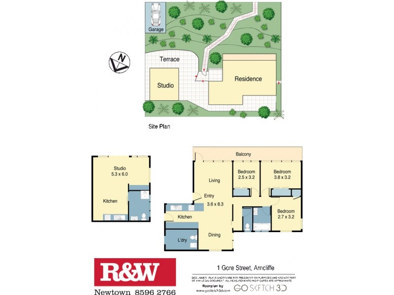 1 Gore Street, Arncliffe NSW 2205 Floorplan