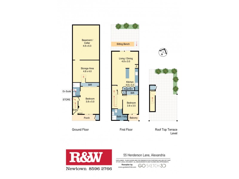 55 Henderson Lane, Alexandria NSW 2015 Floorplan