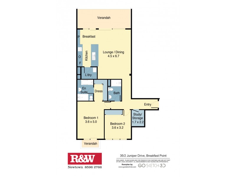 35/2 Juniper Drive, Breakfast Point NSW 2137 Floorplan