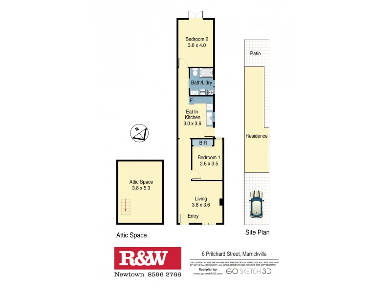 6 Pritchard Street, Marrickville NSW 2204 Floorplan