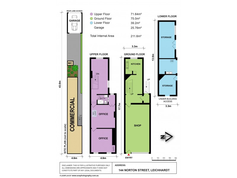 144 Norton Street, Leichhardt NSW 2040 Floorplan
