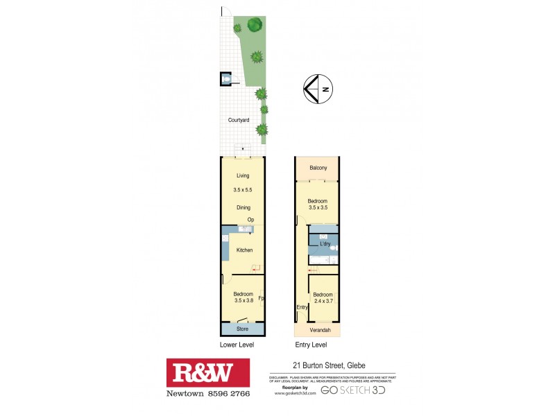 17-23 Burton Street, Glebe NSW 2037 Floorplan