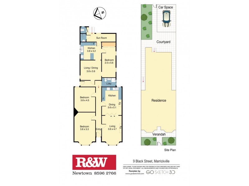 9 Black Street, Marrickville NSW 2204 Floorplan