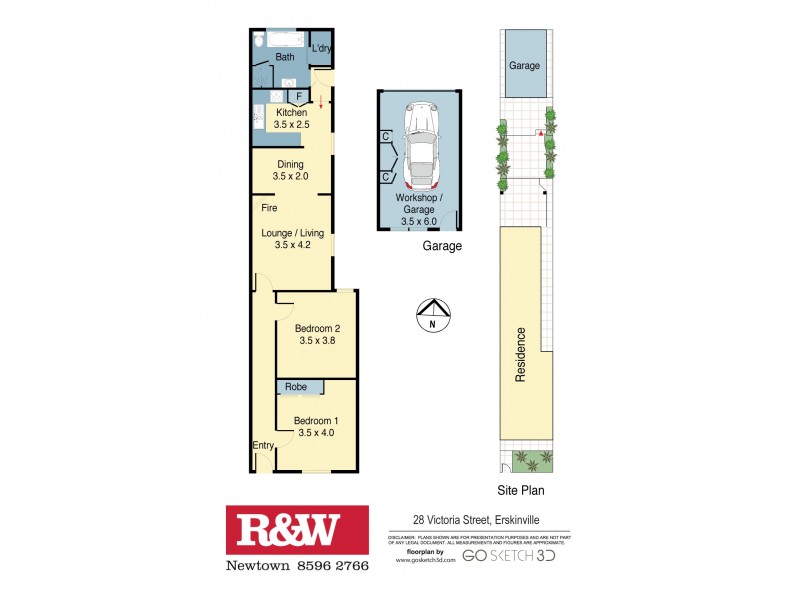 28 Victoria Street, Erskineville NSW 2043 Floorplan