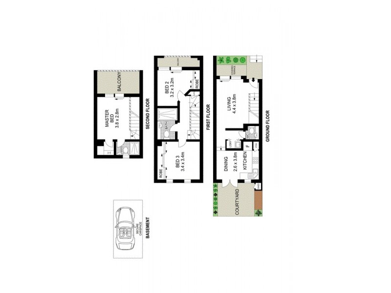 10/117 BELMONT STREET, Alexandria NSW 2015 Floorplan