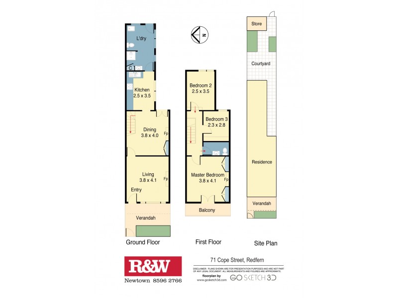 71 Cope Street, Redfern NSW 2016 Floorplan