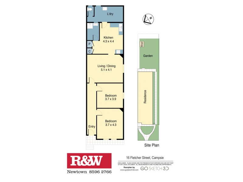 16 Fletcher Street, Campsie NSW 2194 Floorplan