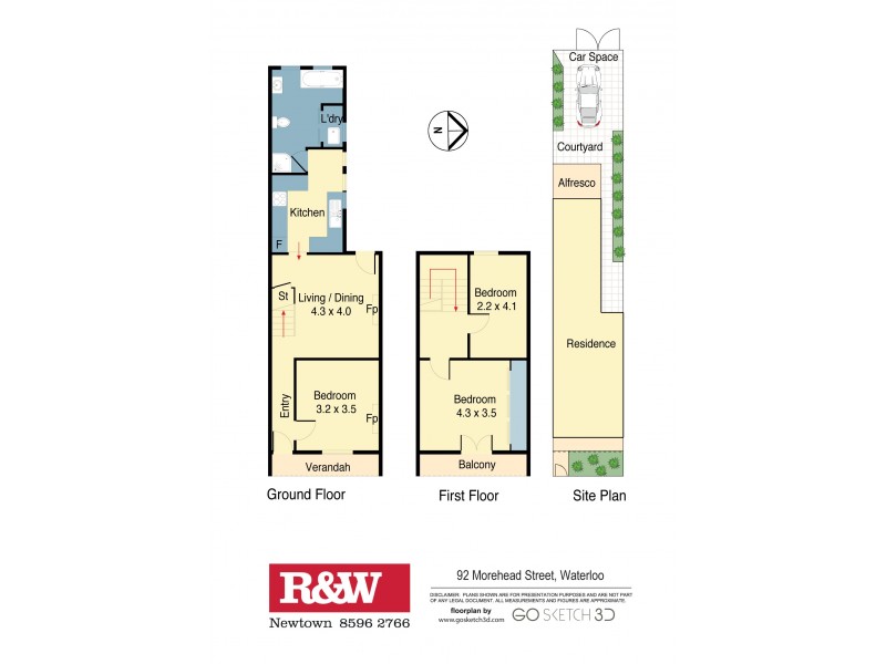 92 Morehead Street, Waterloo NSW 2017 Floorplan