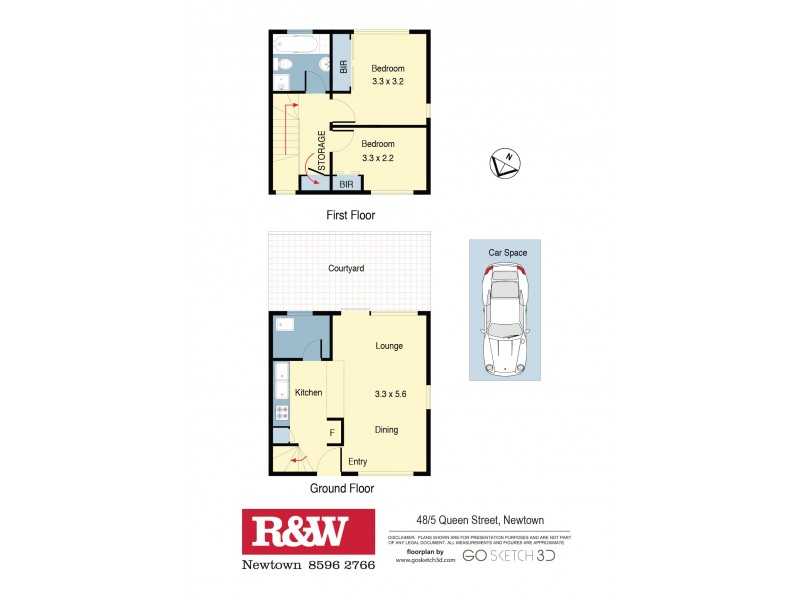 48/5-17 Queen St, Newtown NSW 2042 Floorplan