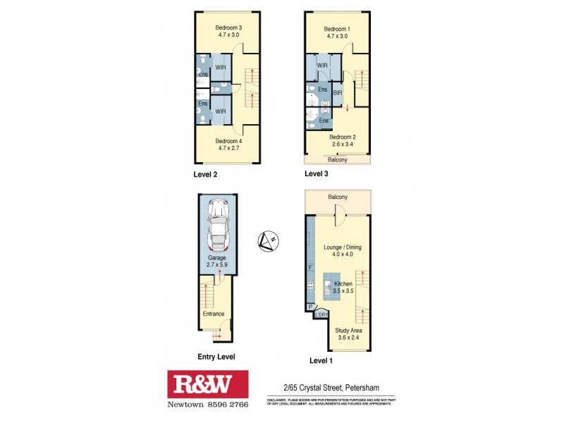 2/65 Crystal Street, Petersham NSW 2049 Floorplan