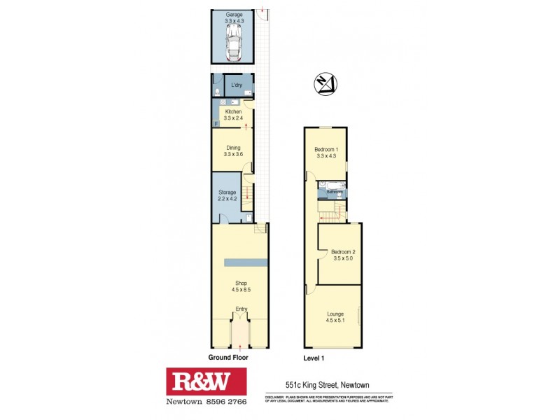 551C King Street, Newtown NSW 2042 Floorplan