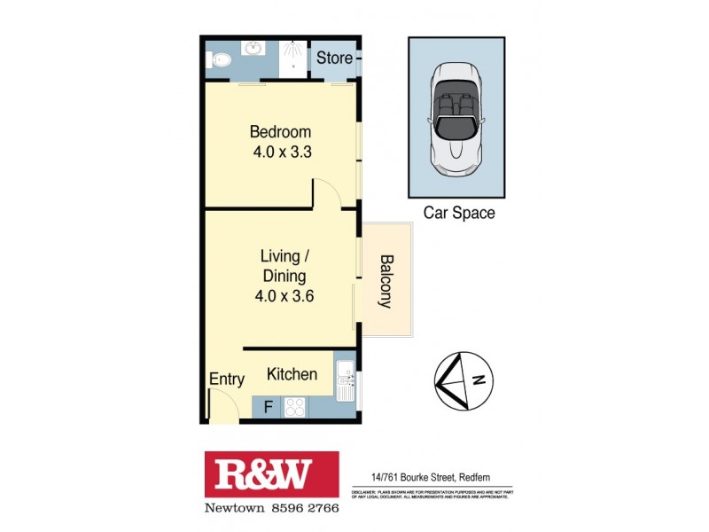 14/761 Bourke Street, Redfern NSW 2016 Floorplan