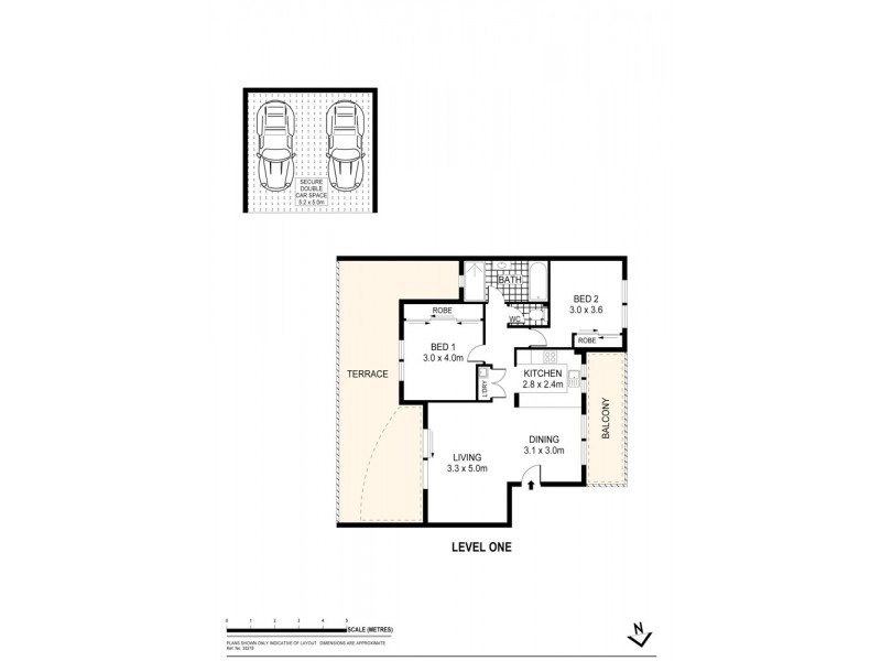 17/8 Macintosh, Mascot NSW 2020 Floorplan