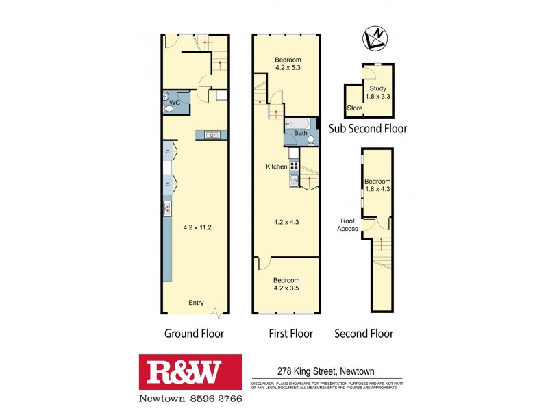 278 King Street, Newtown NSW 2042 Floorplan