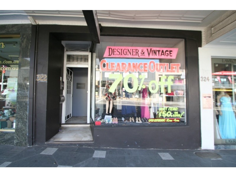 Shop 322 New South Head Road, Double Bay NSW 2028