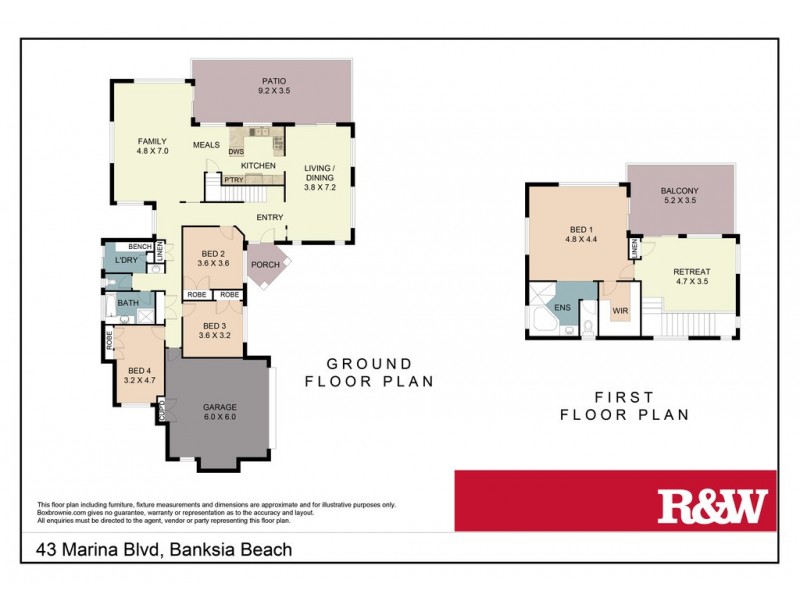 43 Marina Blvd, Banksia Beach QLD 4507 Floorplan