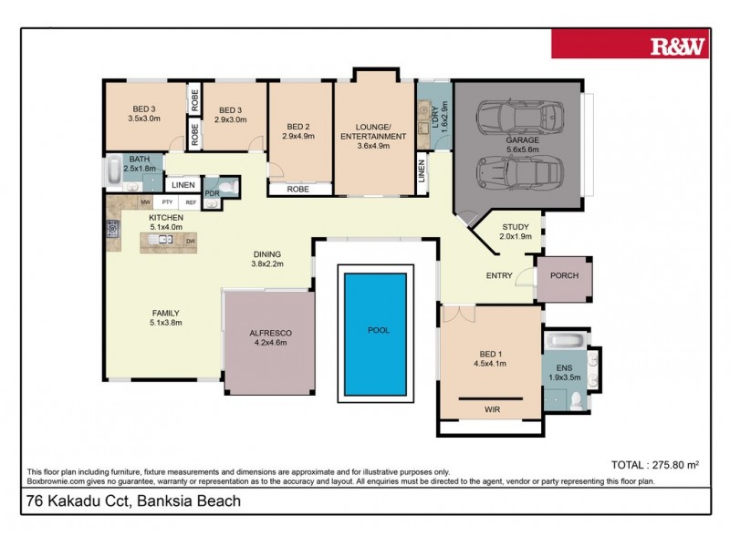 76 Kakadu Cct, Banksia Beach QLD 4507 Floorplan