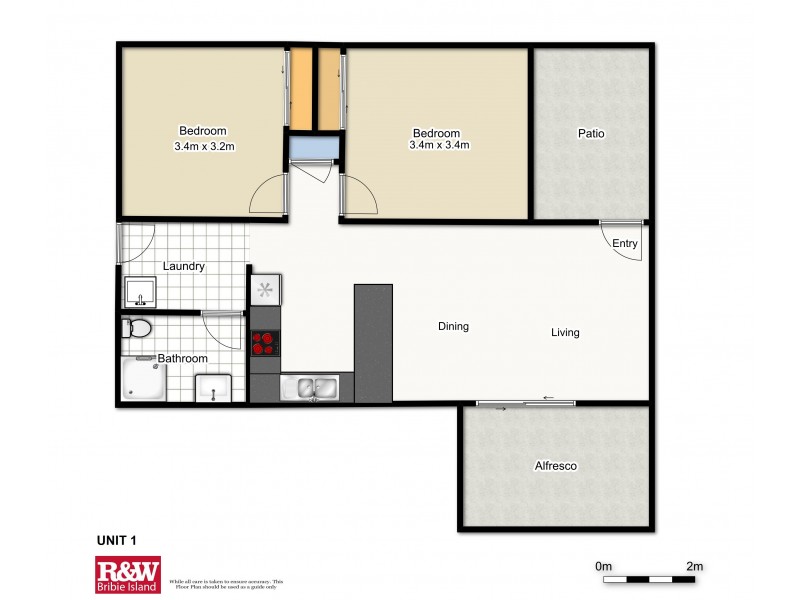 2/25 McDowall Street, Bongaree QLD 4507 Floorplan