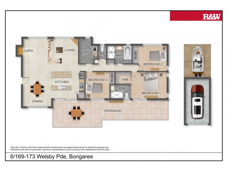 6/169-173 Welsby Parade, Bongaree QLD 4507 Floorplan