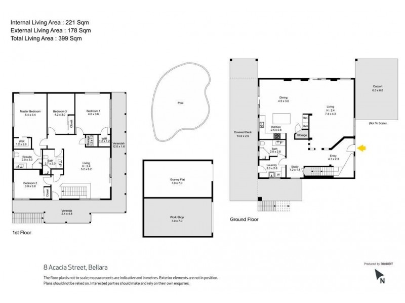 8 Acacia Street, Bellara QLD 4507 Floorplan