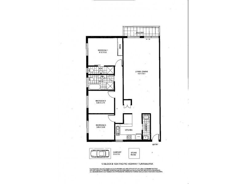 Blk B/10/1304 Pacific Hwy, Turramurra NSW 2074