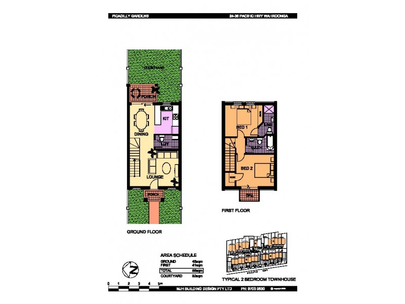 TH 23, 24 – 36 Pacific Highway, Wahroonga NSW 2076 Floorplan