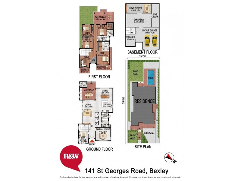 141 St Georges Road, Bexley NSW 2207 Floorplan