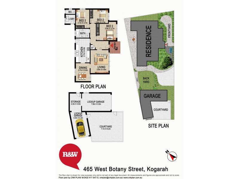 465 West Botany Street, Kogarah NSW 2217 Floorplan