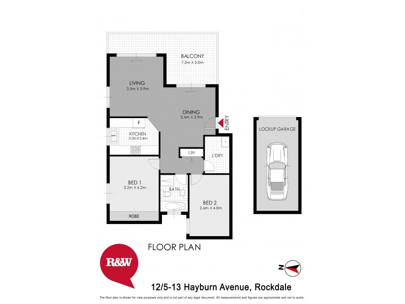 12/5-13 Hayburn Avenue, Rockdale NSW 2216 Floorplan