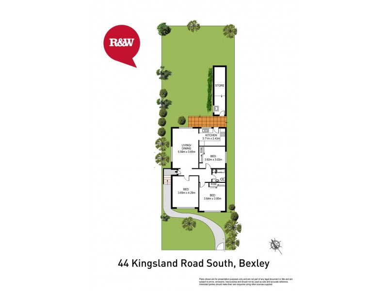 44 Kingsland Road South, Bexley NSW 2207 Floorplan