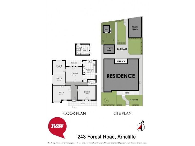 243 Forest Road, Arncliffe NSW 2205 Floorplan