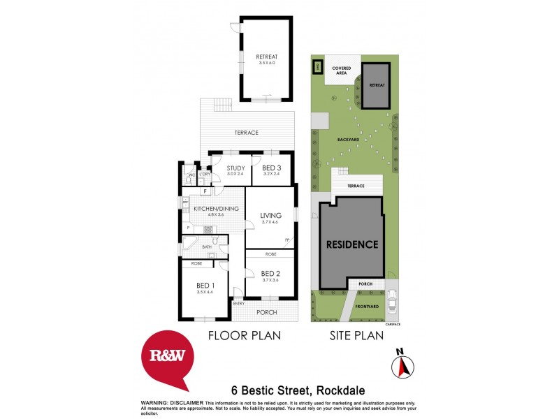 6 Bestic Street, Rockdale NSW 2216 Floorplan