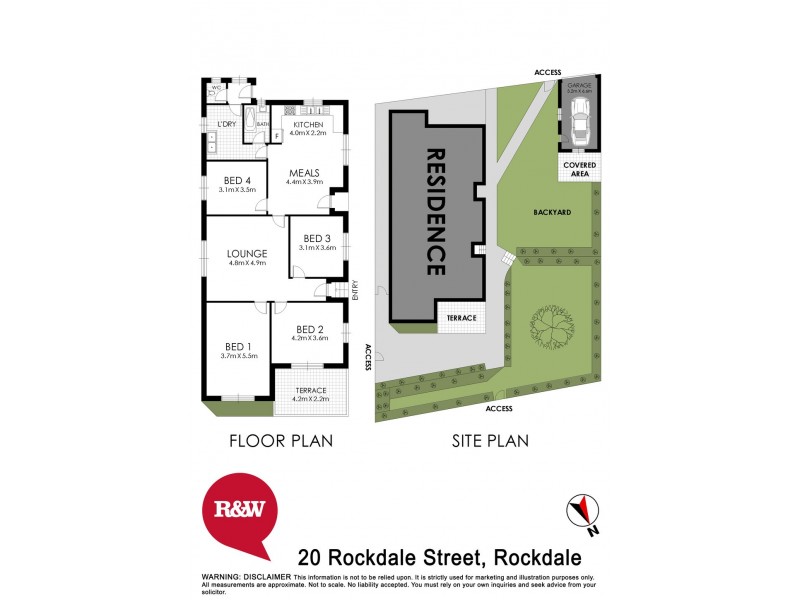 20 Rockdale Street, Rockdale NSW 2216 Floorplan