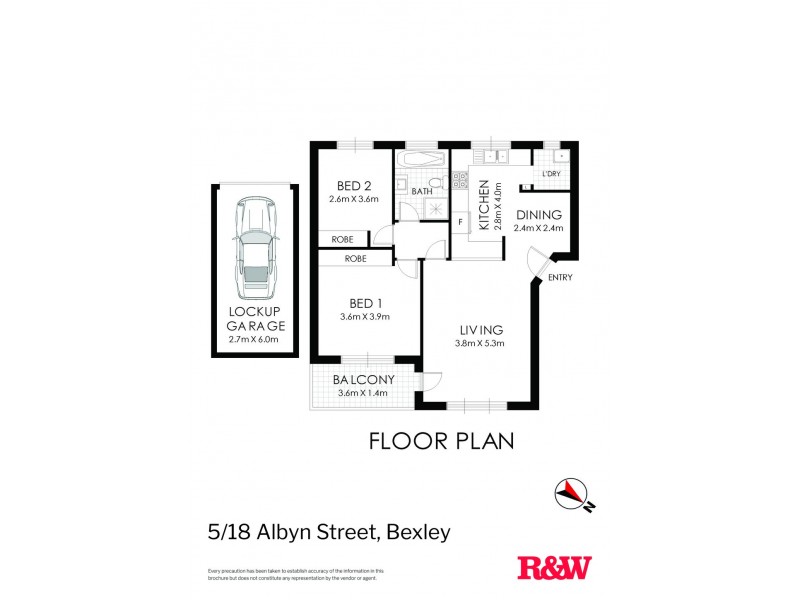5/18 Albyn Street, Bexley NSW 2207 Floorplan