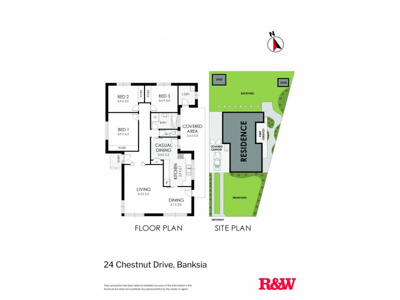 24 Chestnut Drive, Banksia NSW 2216 Floorplan
