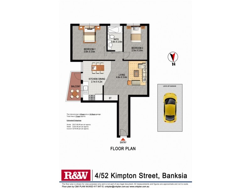 4/52 Kimpton Street, Banksia NSW 2216 Floorplan
