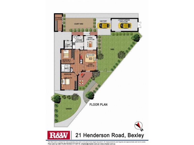 21 Henderson Road, Bexley NSW 2207 Floorplan