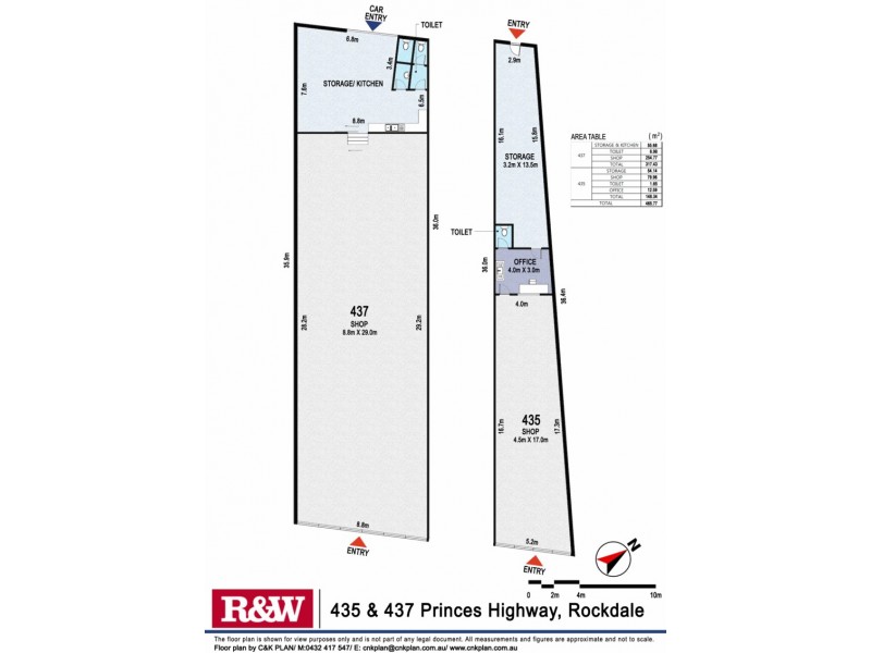 437 Princes Highway, Rockdale NSW 2216 Floorplan