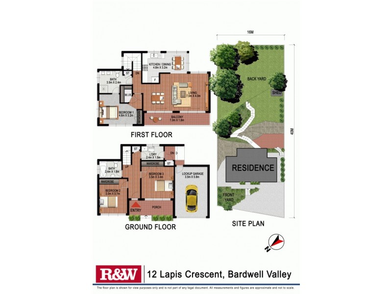 12 Lapis Crescent, Bardwell Valley NSW 2207 Floorplan