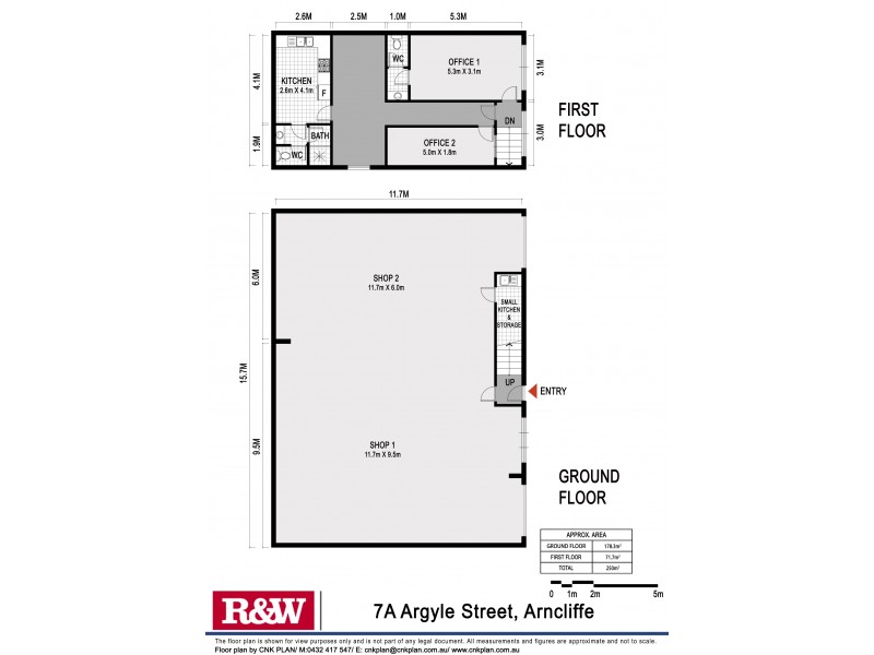 7a Argyle Street, Wolli Creek NSW 2205 Floorplan