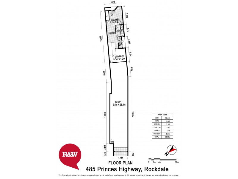485 Princes Highway, Rockdale NSW 2216 Floorplan