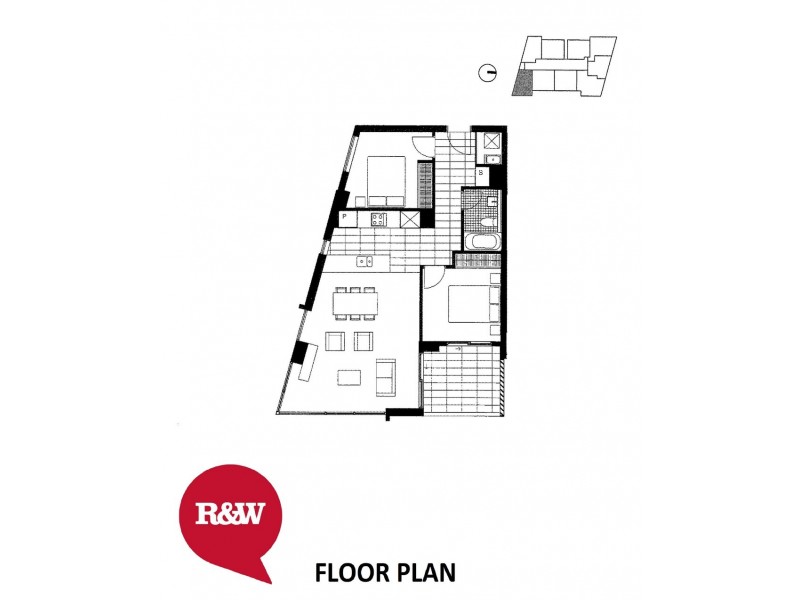 1207/1 Brodie Spark Drive, Wolli Creek NSW 2205 Floorplan