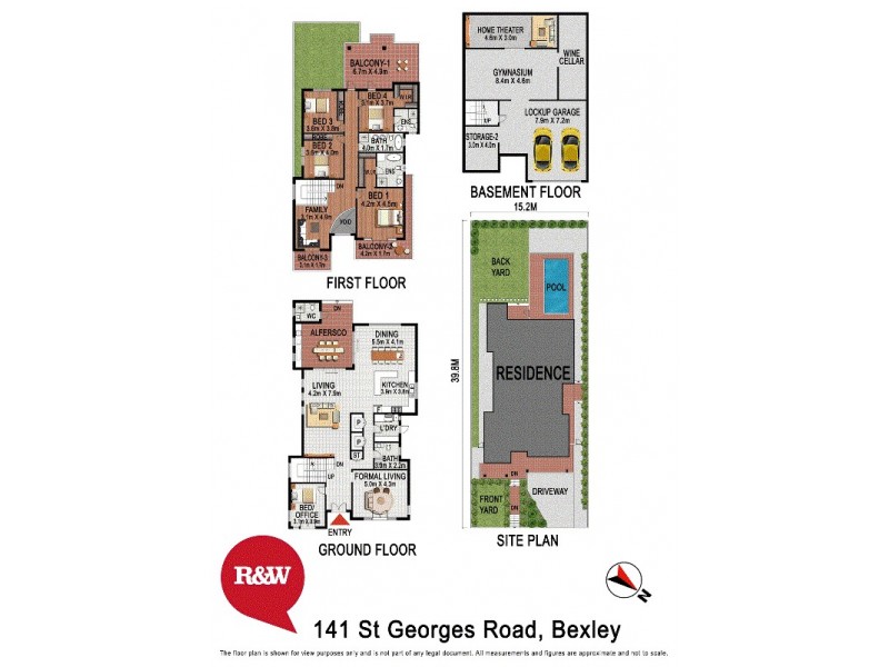 141 St Georges Road, Bexley NSW 2207 Floorplan