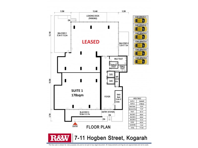 Suite 1, 7-11 Hogben Street, Kogarah NSW 2217 Floorplan