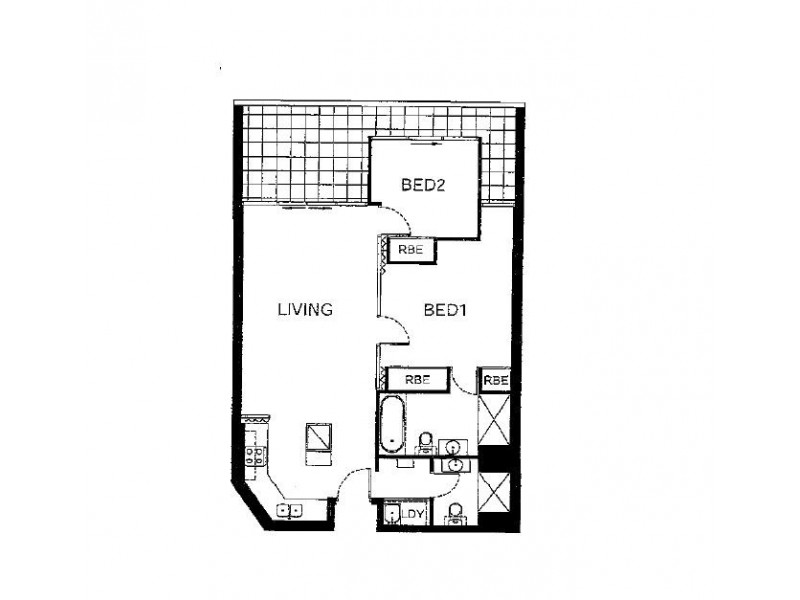 B803/24 Levey Street, Wolli Creek NSW 2205 Floorplan