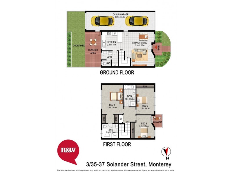 3/35-37 Solander Street, Monterey NSW 2217 Floorplan