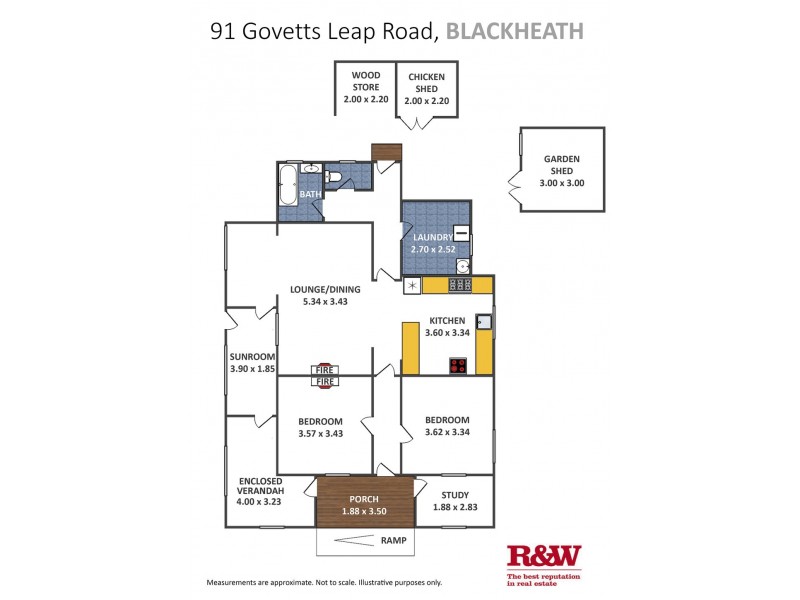 91 Govetts Leap Road, Blackheath NSW 2785 Floorplan