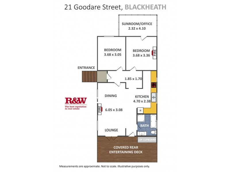 21 Goodare Street, Blackheath NSW 2785 Floorplan
